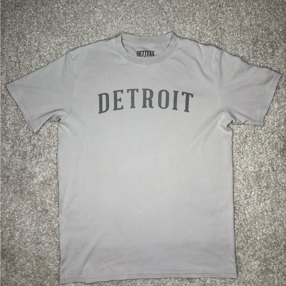 GETTEES Gray Detroit Men's Shirt